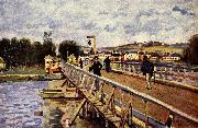 Alfred Sisley Steg in Argenteuil USA oil painting artist